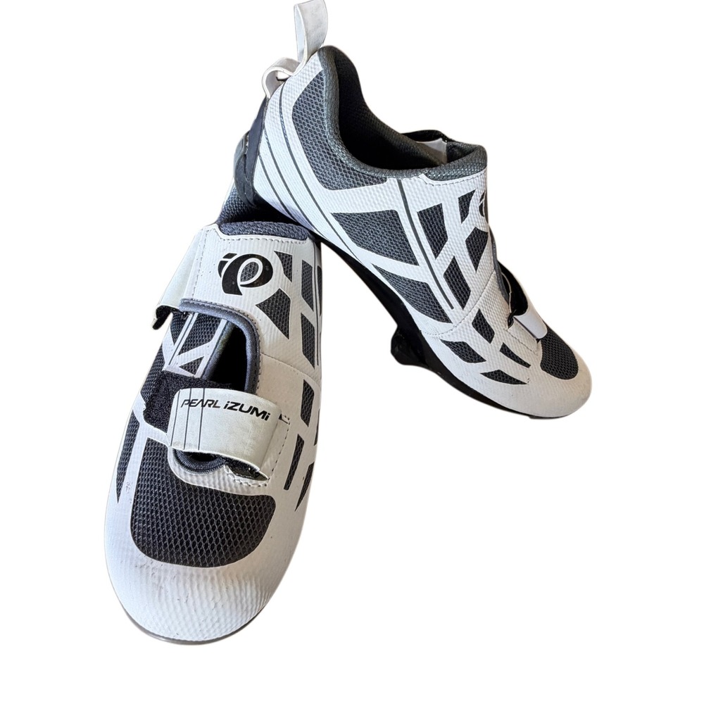 Pearl‎ Izumi Tri Fly Select Women's Road Cycling Shoes EU 39 White Clipless